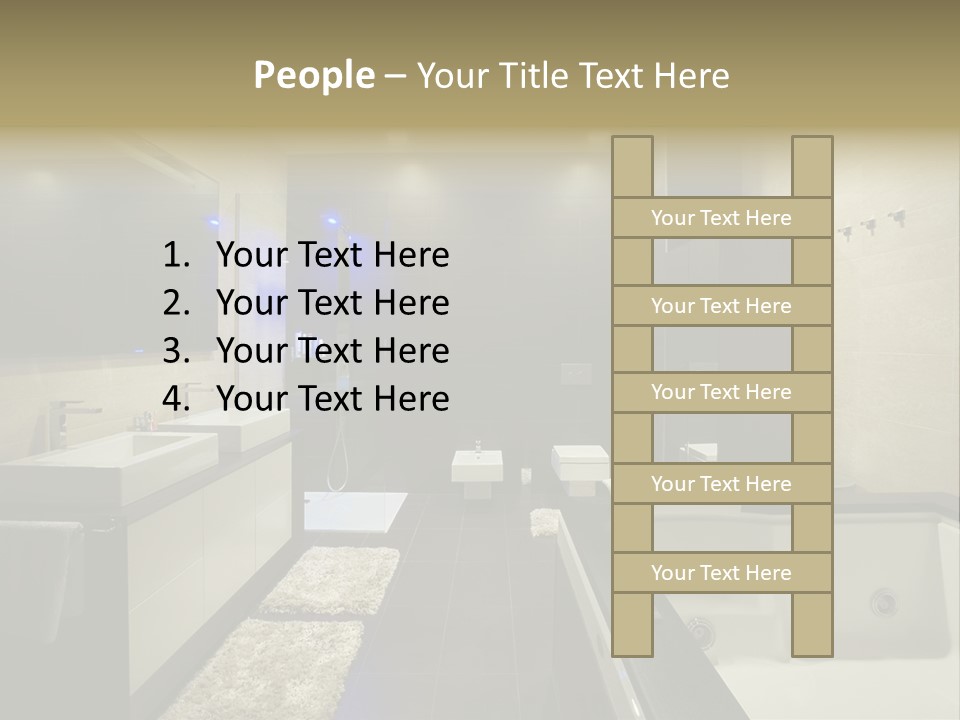Interior Urban Lifestyle PowerPoint Template