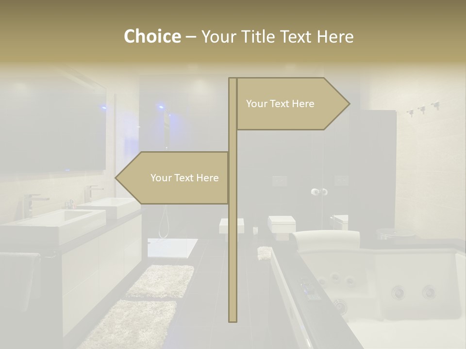 Interior Urban Lifestyle PowerPoint Template