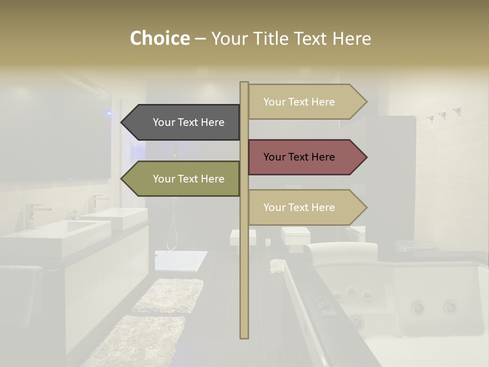 Interior Urban Lifestyle PowerPoint Template