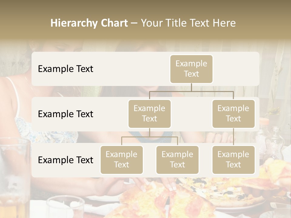 Girls Togetherness Smiling PowerPoint Template