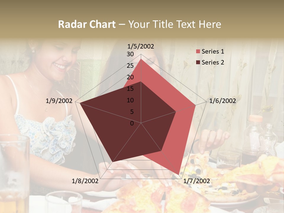 Girls Togetherness Smiling PowerPoint Template