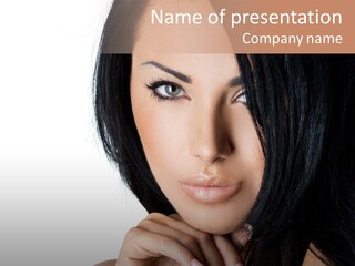 Sensual Pretty Elegance PowerPoint Template