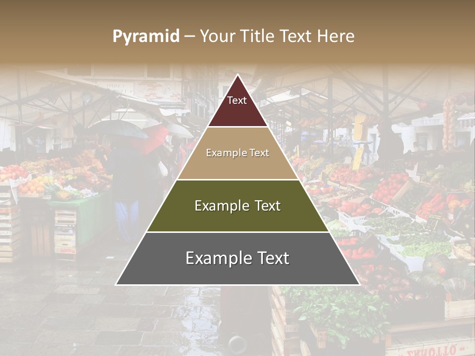 Farmers Visitors Strolling PowerPoint Template