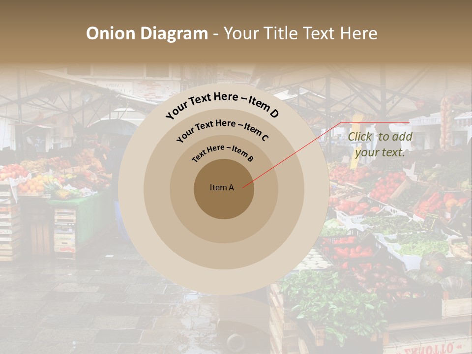 Farmers Visitors Strolling PowerPoint Template