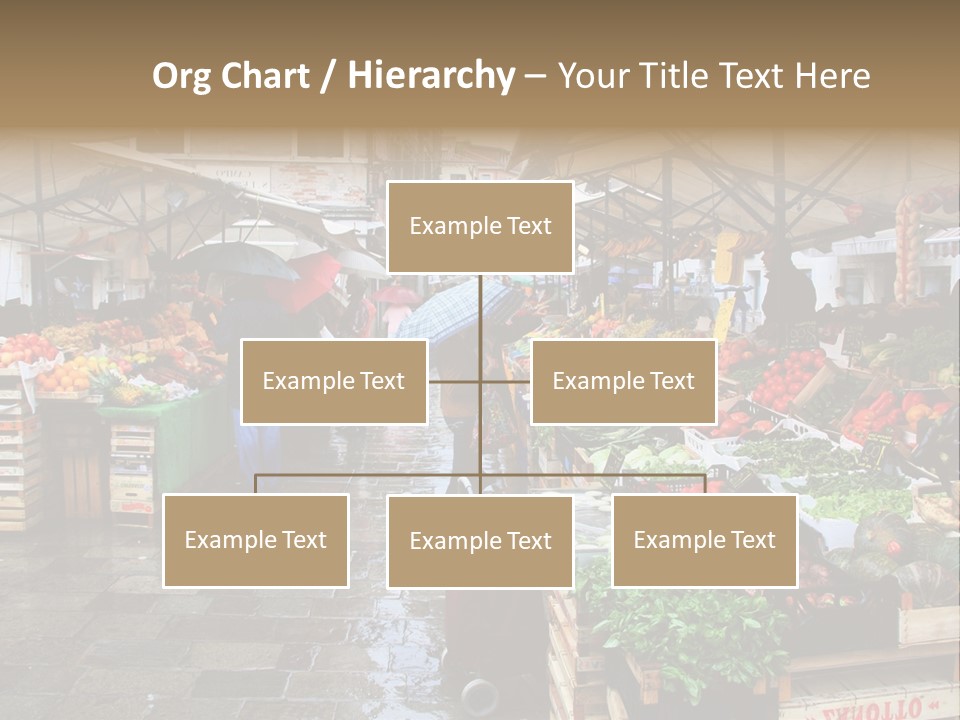 Farmers Visitors Strolling PowerPoint Template