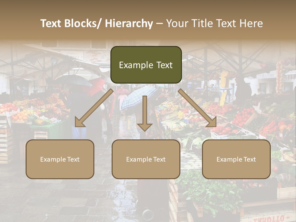 Farmers Visitors Strolling PowerPoint Template