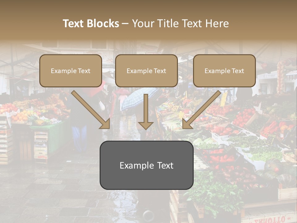 Farmers Visitors Strolling PowerPoint Template