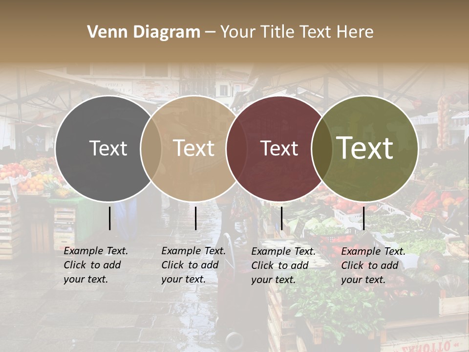 Farmers Visitors Strolling PowerPoint Template