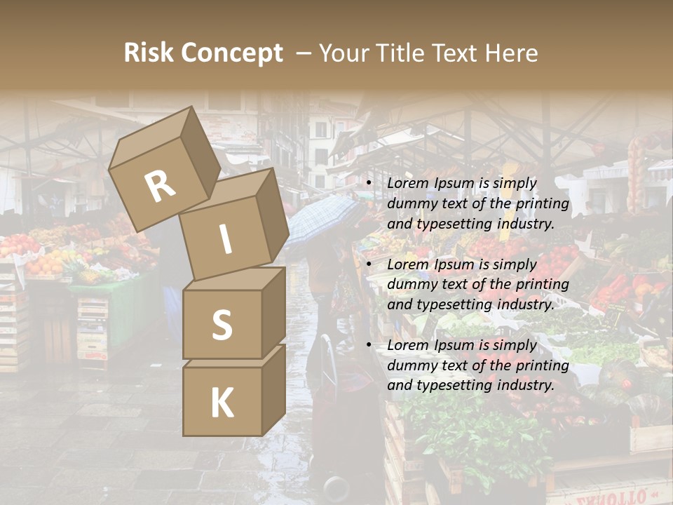 Farmers Visitors Strolling PowerPoint Template