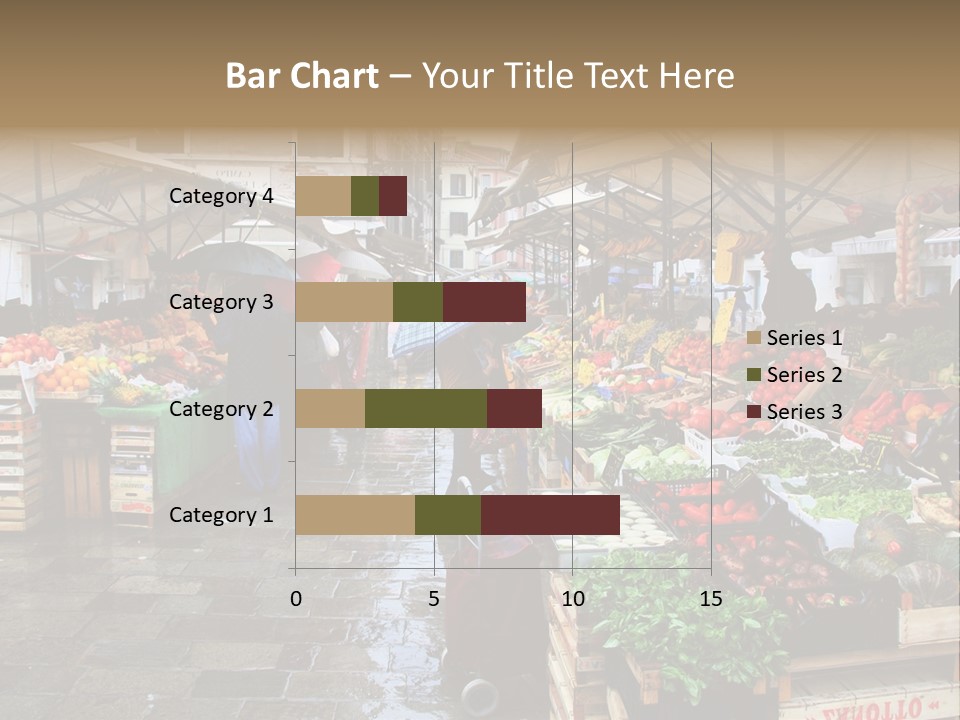 Farmers Visitors Strolling PowerPoint Template