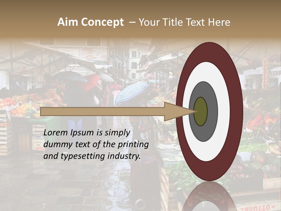 Farmers Visitors Strolling PowerPoint Template