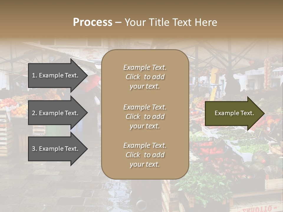 Farmers Visitors Strolling PowerPoint Template