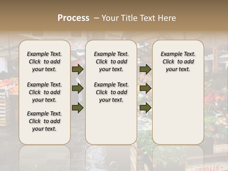 Farmers Visitors Strolling PowerPoint Template