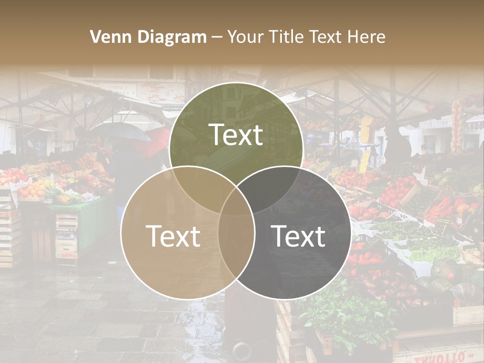 Farmers Visitors Strolling PowerPoint Template