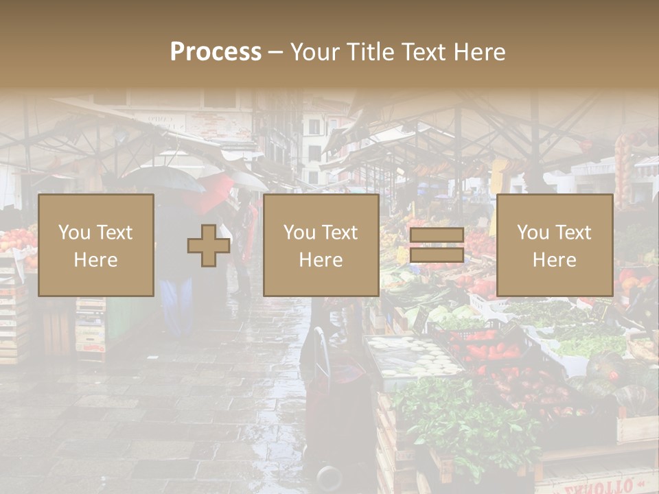 Farmers Visitors Strolling PowerPoint Template