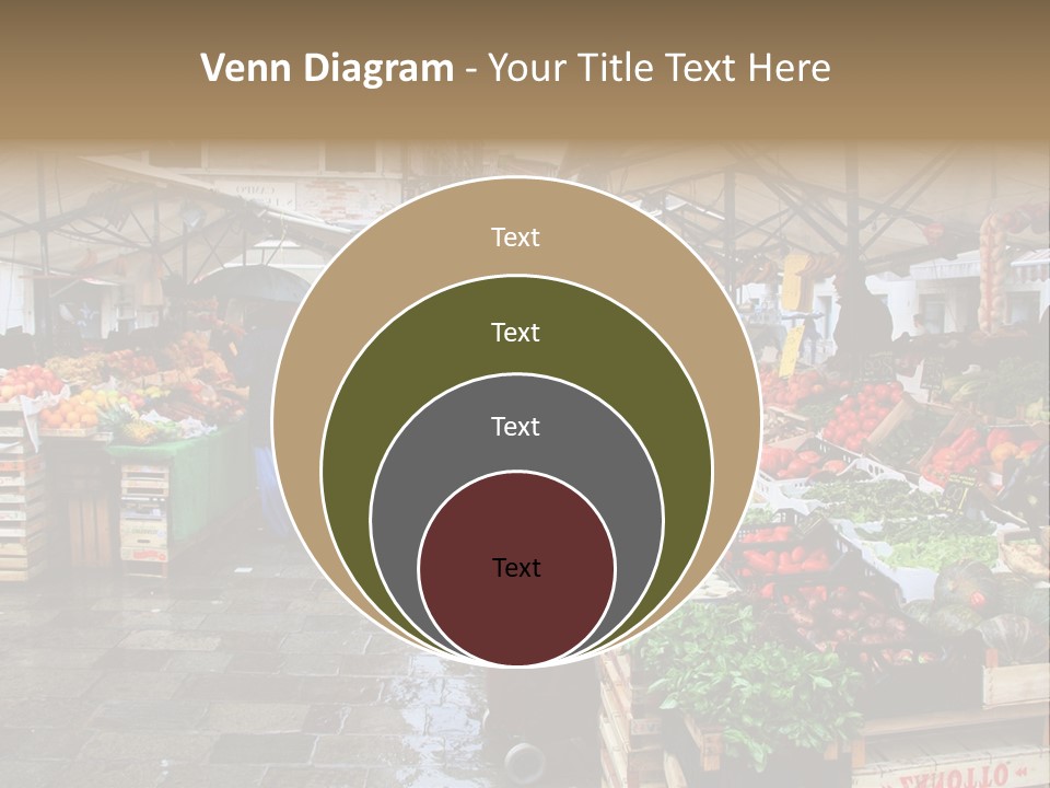 Farmers Visitors Strolling PowerPoint Template