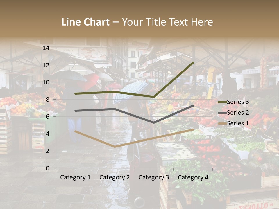 Farmers Visitors Strolling PowerPoint Template