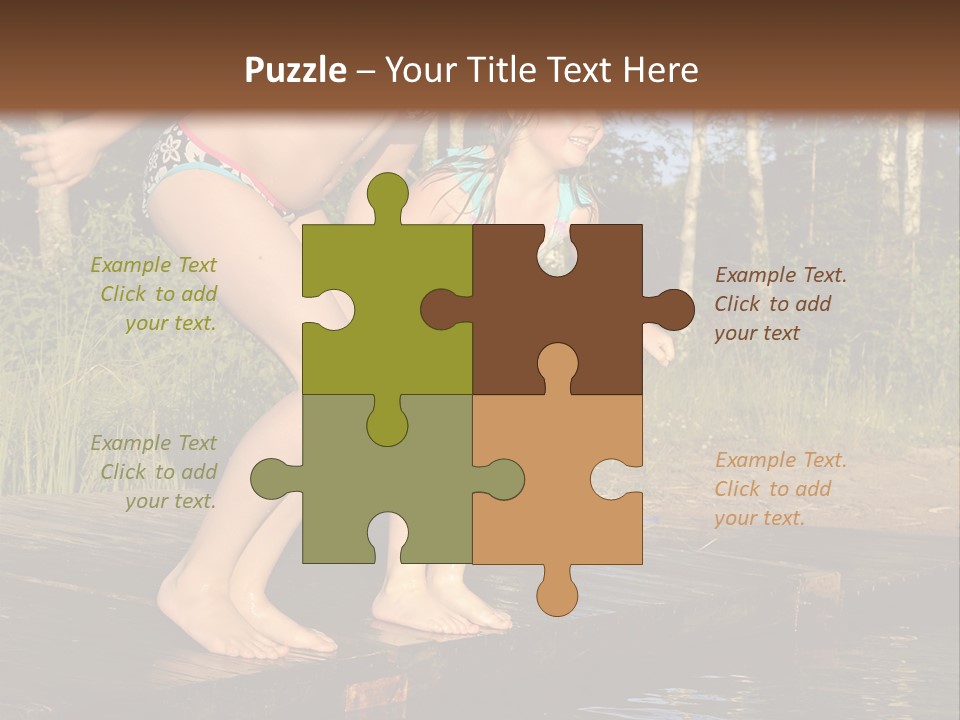 Vacation Ready Joy PowerPoint Template