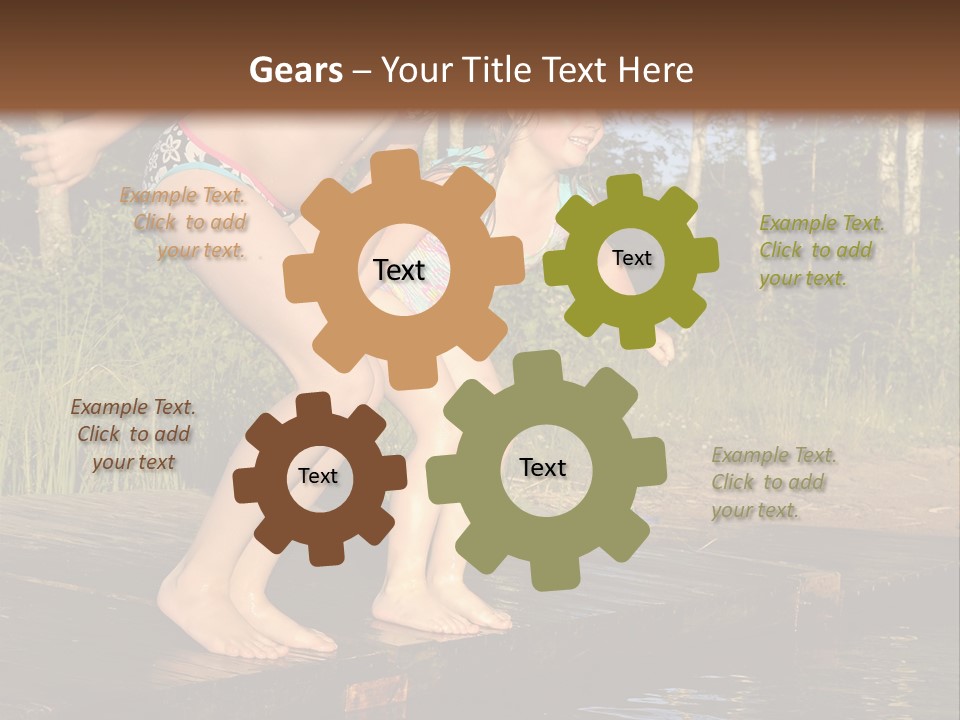 Vacation Ready Joy PowerPoint Template