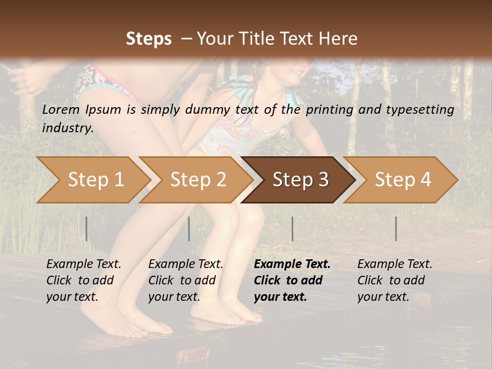 Vacation Ready Joy PowerPoint Template