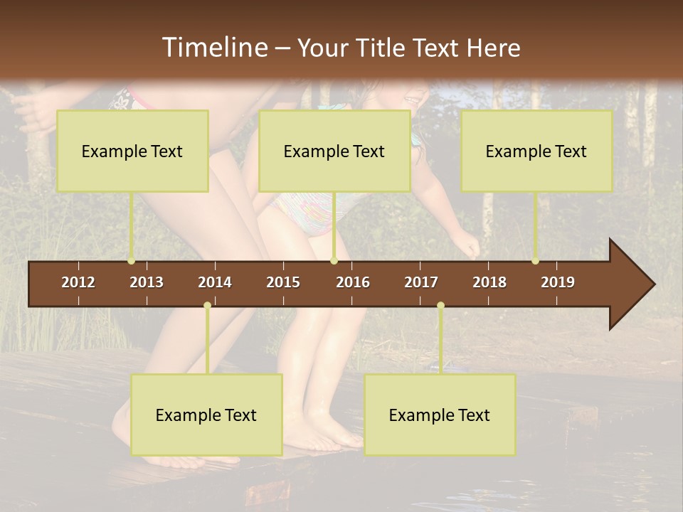 Vacation Ready Joy PowerPoint Template
