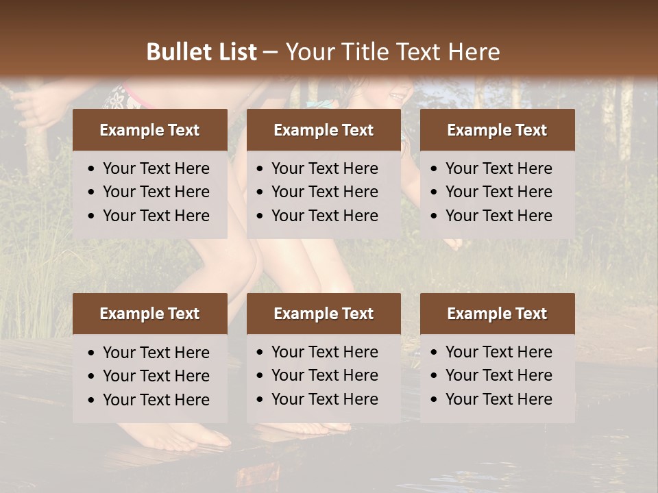 Vacation Ready Joy PowerPoint Template