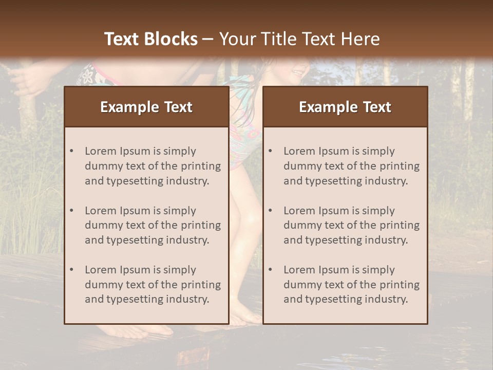 Vacation Ready Joy PowerPoint Template