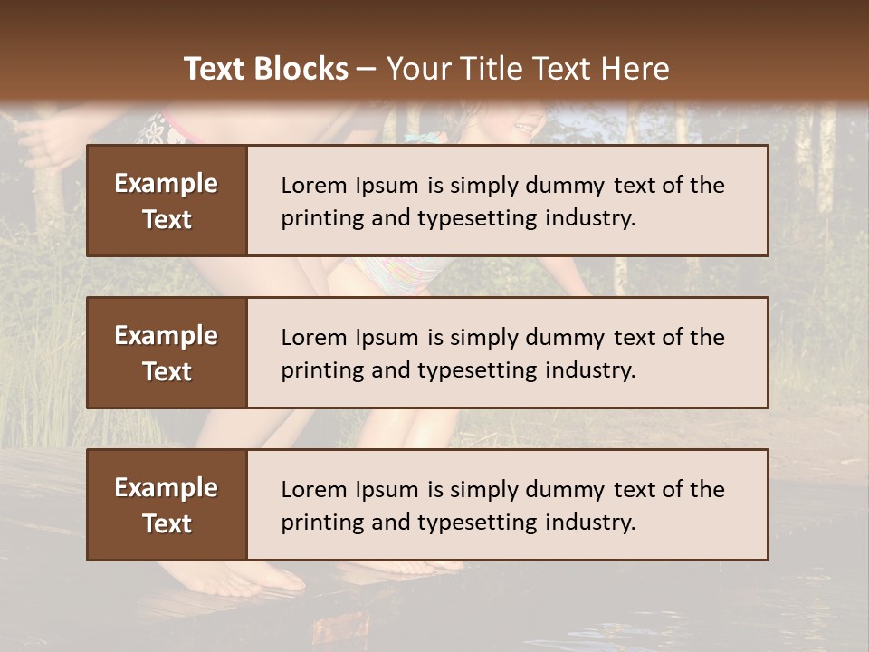 Vacation Ready Joy PowerPoint Template