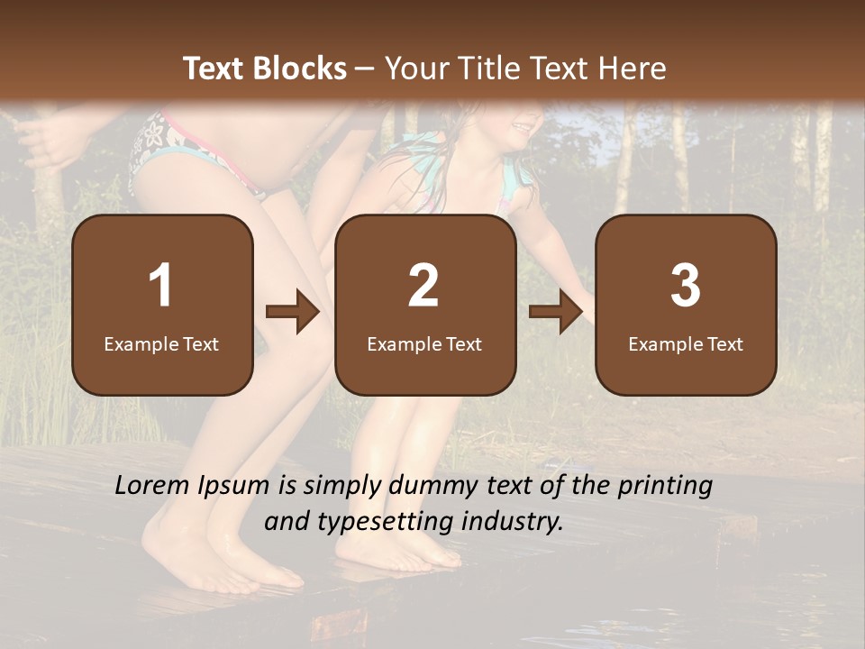 Vacation Ready Joy PowerPoint Template