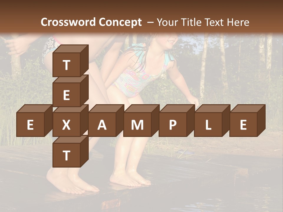 Vacation Ready Joy PowerPoint Template