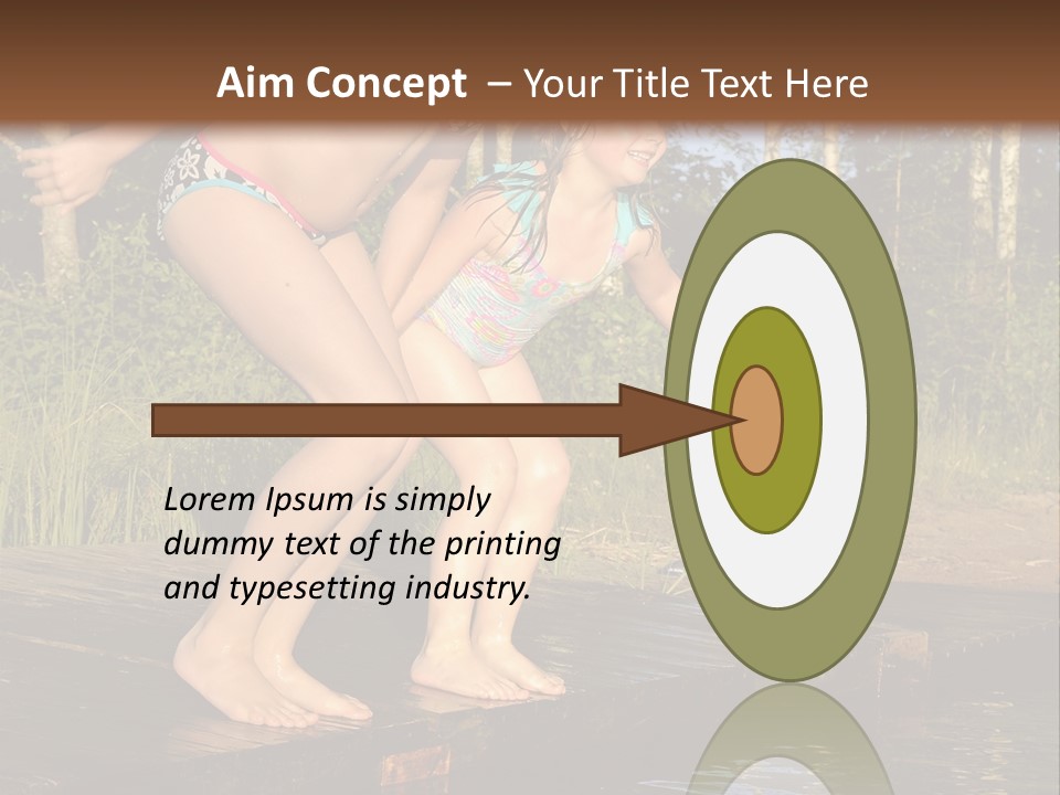 Vacation Ready Joy PowerPoint Template