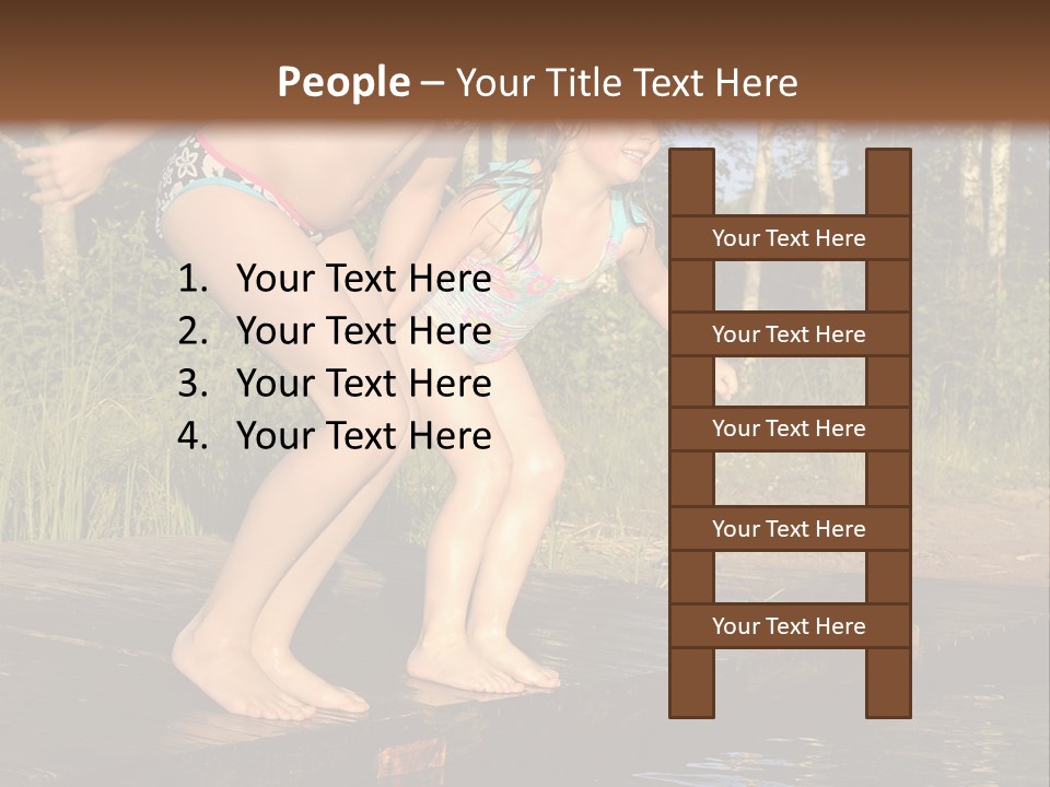 Vacation Ready Joy PowerPoint Template