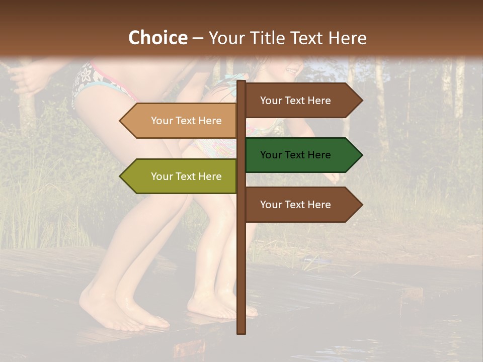 Vacation Ready Joy PowerPoint Template