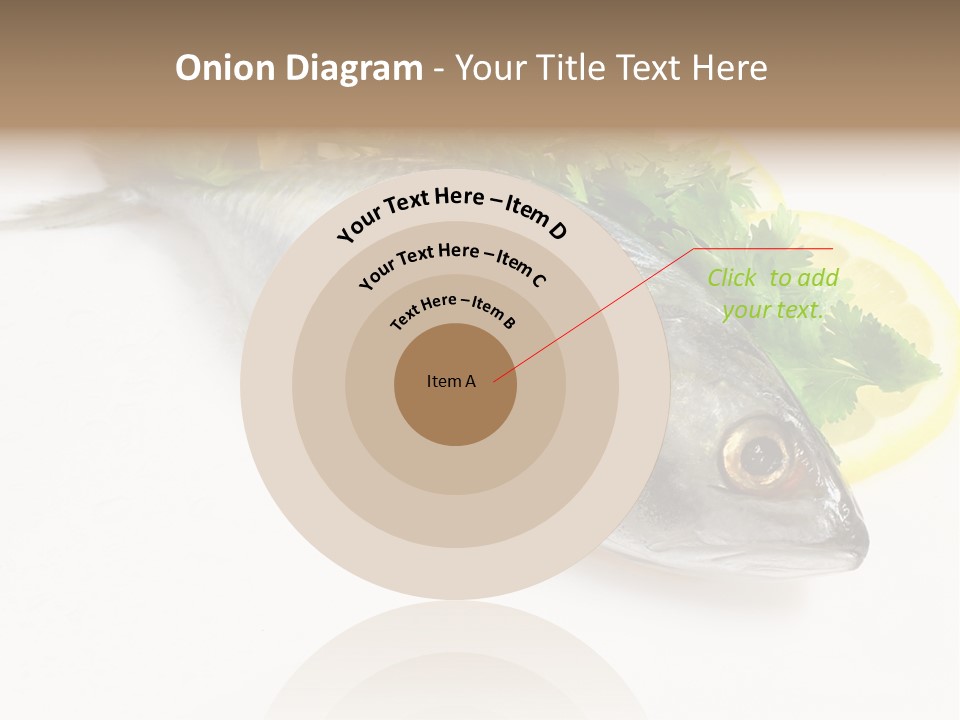 Fishes Cooking Low PowerPoint Template