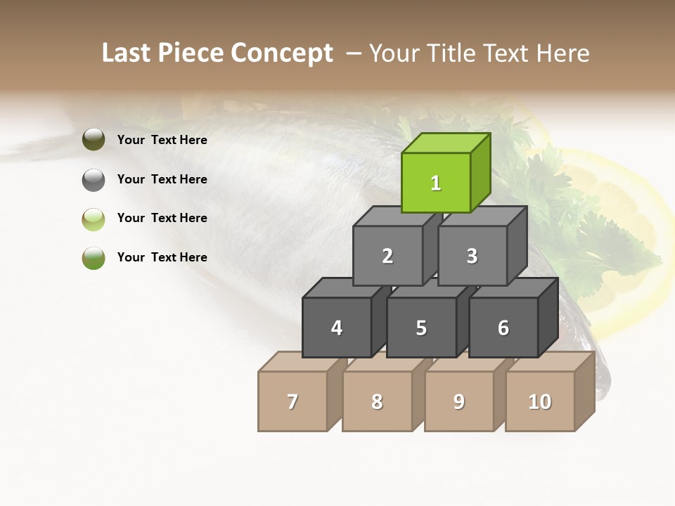 Fishes Cooking Low PowerPoint Template