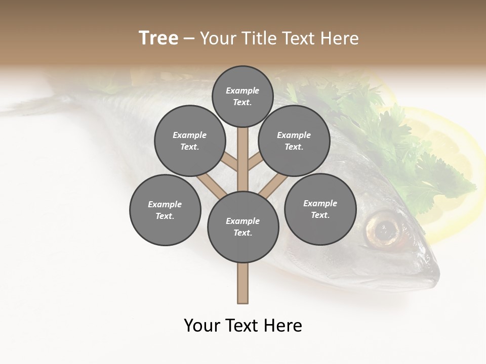 Fishes Cooking Low PowerPoint Template