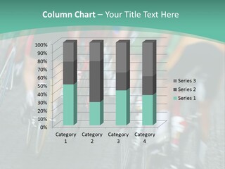 Fast Cycle Cyclist PowerPoint Template