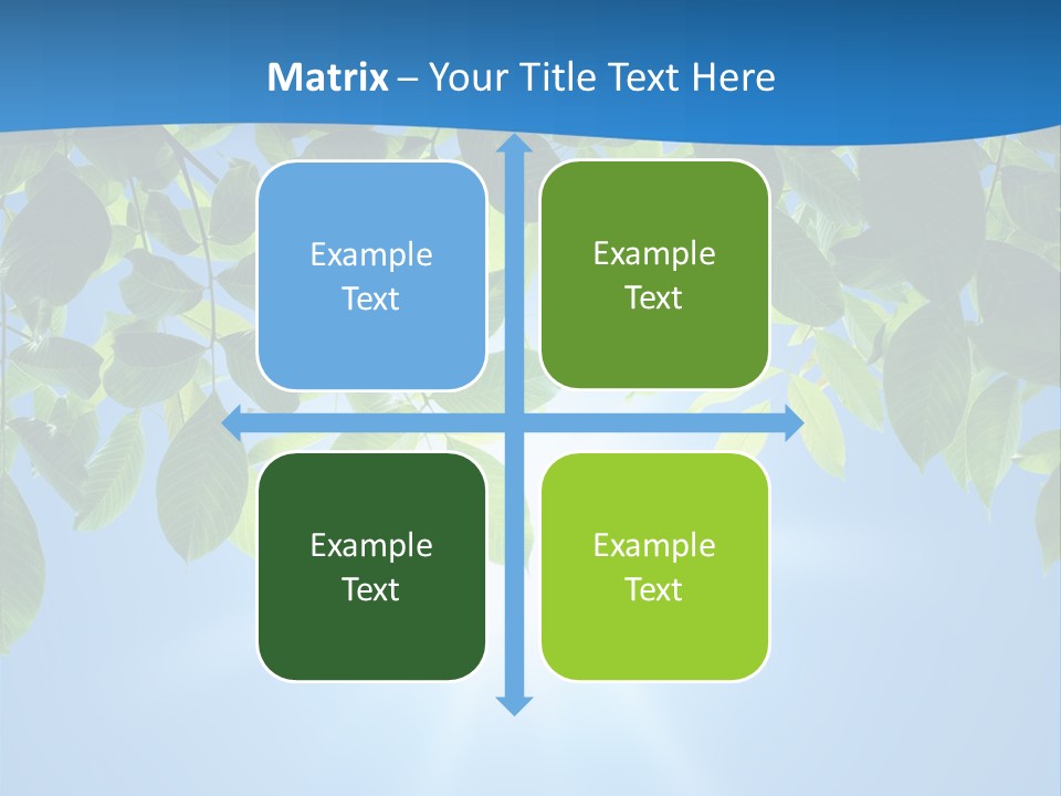 Sunny Nature Forest PowerPoint Template