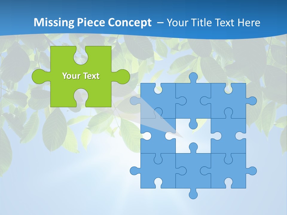 Sunny Nature Forest PowerPoint Template