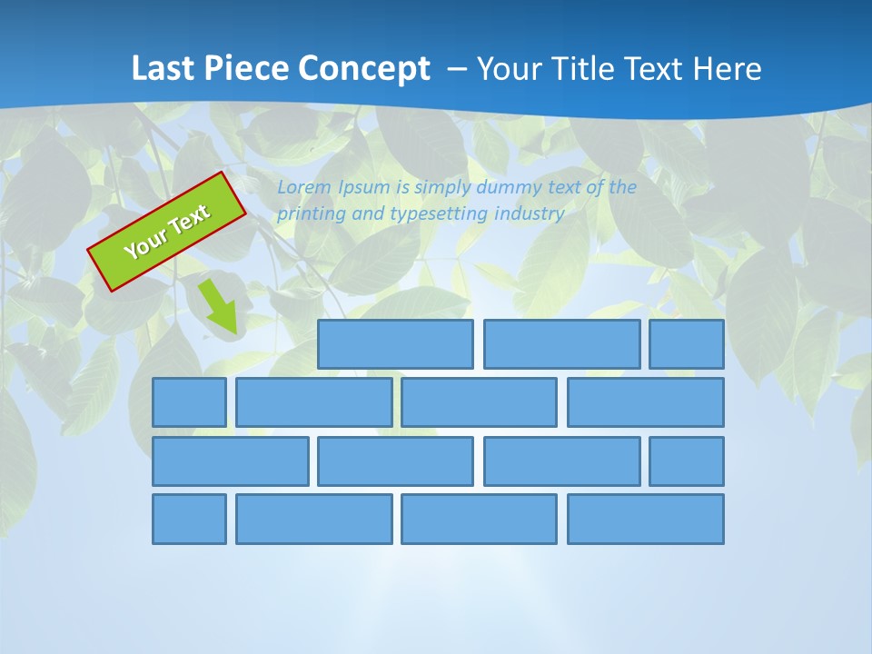 Sunny Nature Forest PowerPoint Template