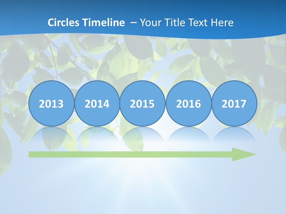 Sunny Nature Forest PowerPoint Template