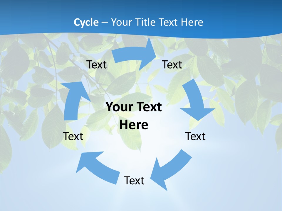 Sunny Nature Forest PowerPoint Template
