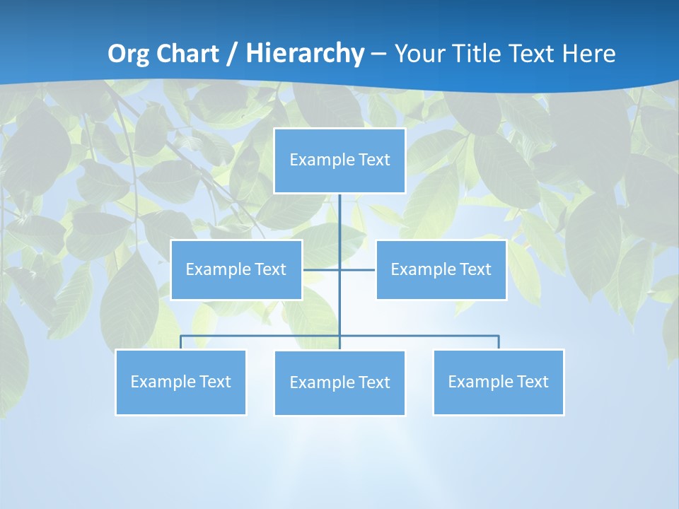 Sunny Nature Forest PowerPoint Template