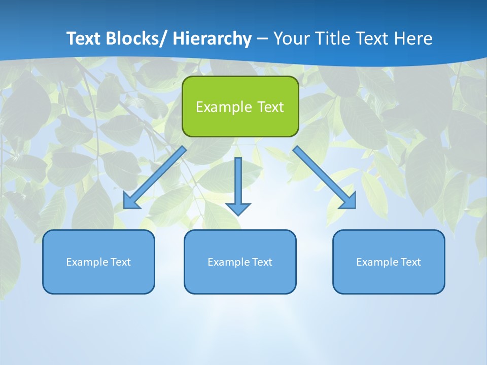 Sunny Nature Forest PowerPoint Template