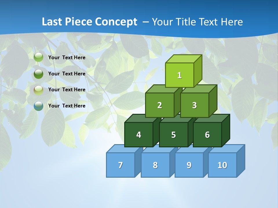 Sunny Nature Forest PowerPoint Template