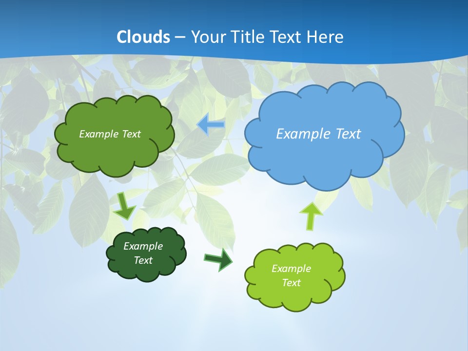Sunny Nature Forest PowerPoint Template