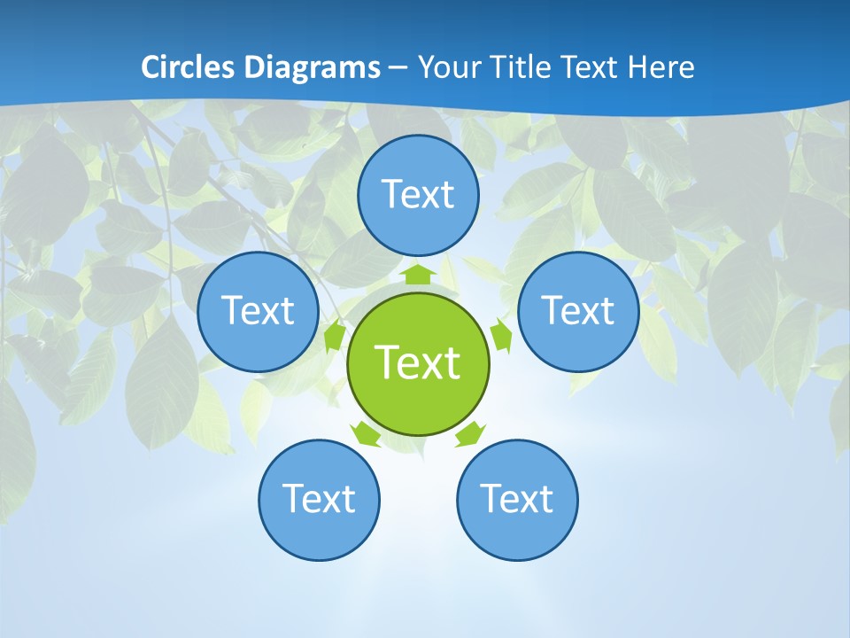 Sunny Nature Forest PowerPoint Template