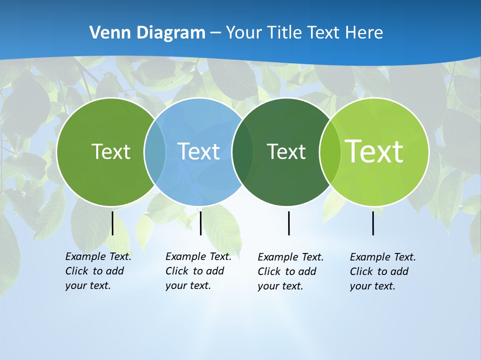 Sunny Nature Forest PowerPoint Template