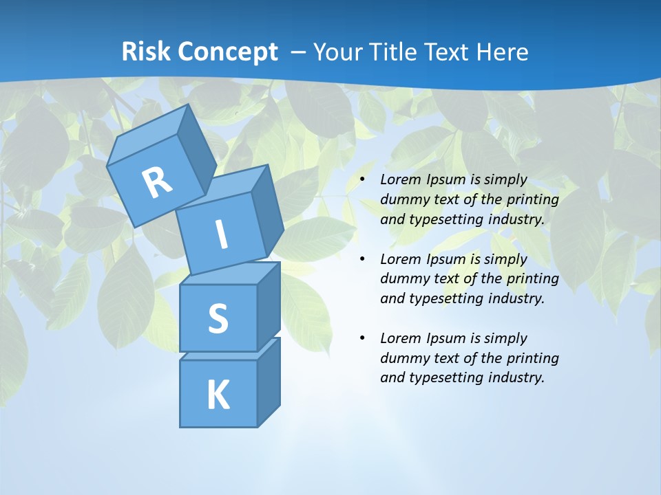 Sunny Nature Forest PowerPoint Template