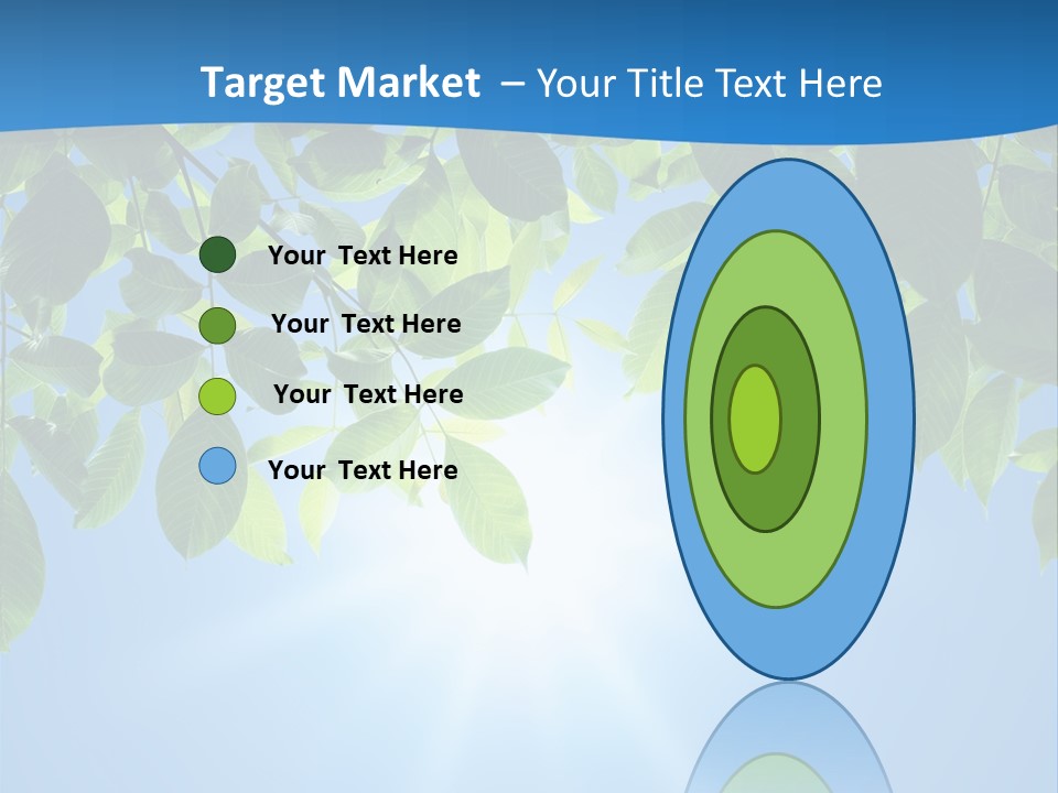 Sunny Nature Forest PowerPoint Template